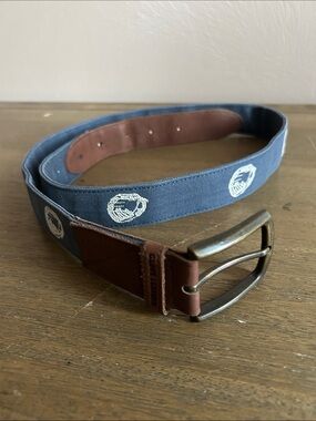 Baseballism “Press Conference" Canvas and Glove
Americas Brand Belt. Size Medium